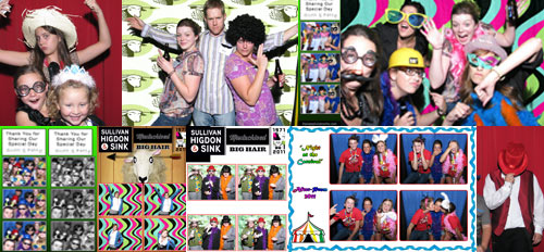 Example of Photo Booth Pictures from Wichita and with Green screen